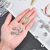  26Pcs 26 Style Alloy Rhinestone Slide Charms FIND-NB0001-64-3