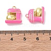 Brass Enamel Pendants KK-A300-05G-3