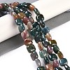 Natural Indian Agate Beads Strands G-M435-A02-01-2