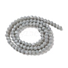 Opaque Solid Color Imitation Jade Glass Beads Strands LS-GLAA-F029-P4mm-14-2