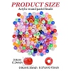 200Pcs Acrylic Beads KY-YW0002-06F-3