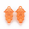 Autumn Theme Transparent Acrylic Beads TACR-S154-60B-921-2