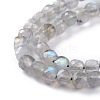 Natural Labradorite Beads Strands G-A026-B03-4mm-3