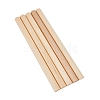 Half Round Wood Sticks WOOD-WH0030-71-7