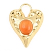 Dyed & Heated Natural Carnelian Pendants GG-G001-02G-07-1