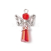 3Pcs Glass Pendants PALLOY-JF03664-02-3