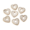 Natural Freshwater Shell Pendants SHEL-M021-05G-1