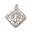 Non-Tarnish 201 Stainless Steel Pendants STAS-Z019-08P-1