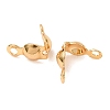 Brass Bead Tips KK-T032-153G-1