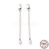 925 Sterling Silver Chain Extenders STER-D036-41AS-3