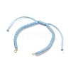 Adjustable Braided Polyester Cord Bracelet Making AJEW-JB00763-2