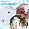 6Pcs Flower Alloy Resin Cufflinks FIND-ME0003-15G-01-4