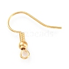 Mixed Materials Earring Hooks KK-XCP0001-18-2