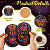 DIY Diamond Painting Cup Mat Kits DIY-TAC0023-27-5