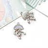 Jellyfish Platinum Alloy Pendants PW-WGE540B-03-1