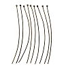 Brass Ball Head Pins X-RP0.6x70mm-AB-1