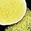 6/0 Inside Colours Transparent Glass Seed Beads SEED-T007-07C-3