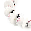 Handmade Lampwork Beads Strands LAMP-P066-05-5