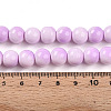 Baking Paint Glass Beads Strands DGLA-N012-10mm-02-4