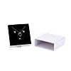 Square Paper Drawer Jewelry Set Box CON-C011-03B-07-3