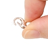 Zinc Alloy Lobster Claw Clasps X-E105-RG-2