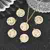 SHEGRACE Brass Pendants XGRQ58115-778G-4