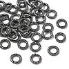 Rack Plating Brass Open Jump Rings KK-B076-20B-1