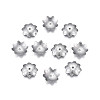 Non-Tarnish 304 Stainless Steel Bead Caps STAS-S057-51B-P-1