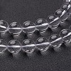 Synthetic Quartz Crystal Beads Strands X-GSR14mmA039-1-3