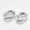 304 Stainless Steel Spring Gate Rings STAS-S079-88B-2