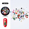 Christmas Theme Alloy Enamel Cabochons MRMJ-T056-06-1