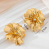 Iron Flower Stud Earrings XB2755-1-2
