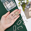 Gorgecraft 20Pcs Alloy Buckles DIY-GF0006-12B-4