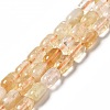 Heated Natural Citrine Beads Strands G-G980-23-1