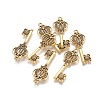 Tibetan Style Alloy Pendants TIBEP-A25043-AG-LF-1