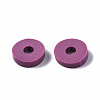 Handmade Polymer Clay Beads CLAY-R067-6.0mm-B05-3