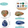 16Pcs 16 Style Gemstone Cabochons G-FH0001-44-2