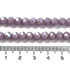 Opaque Glass Beads Strands EGLA-A035-P6mm-L11-4