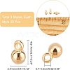 SUPERFINDING 60pcs 3 Style  Brass Charms KK-FH0003-27-5