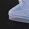 (Defective Closeout Sale: Scratched) 10 Grids Transparent Plastic Box LS-CON-XCP0002-62-3