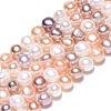 Natural Cultured Freshwater Pearl Beads Strands PEAR-T003-10D-2