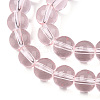 Transparent Glass Beads Strands GLAA-T032-T8mm-10-2