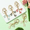 Alloy Enamel Keychain KEYC-YW00027-01-4