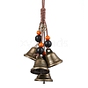 Iron Bell Pendant Decoration HJEW-JM02475-1