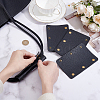 4Pcs Detachable PU Imitation Leather Bag Handle Wrap PURS-BBC0001-08A-4