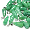 Dyed Natural Malaysia Jade Pendants G-T081-14-1