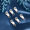 6Pcs 925 Sterling Silver Lobster Claw Clasps STER-BBC0007-28A-4