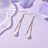 Natural Cultured Freshwater Pearl Dangle Earrings X-EJEW-JE05936-02-2