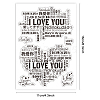 Custom PVC Plastic Clear Stamps DIY-WH0448-0404-6