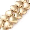 Electroplate Glass Beads Strands EGLA-H109-12-03-2